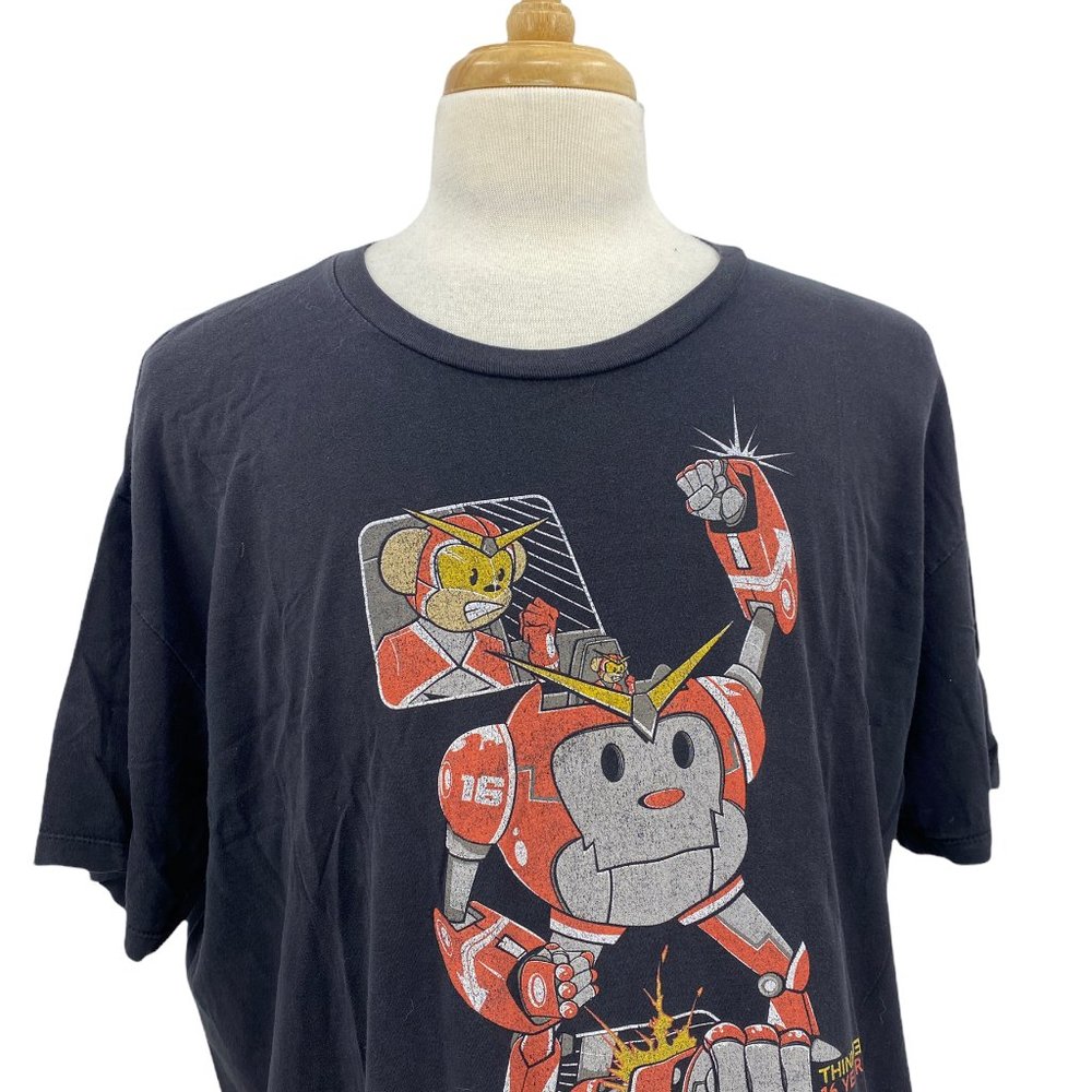 Vintage Robo Robot Timmy Thinkgeek Men's Casual 1… - image 2